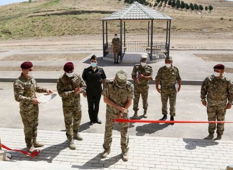 Xüsusi Təyinatlı Qüvvələrin hərbi hissəsinin açılışı oldu – FOTOLAR