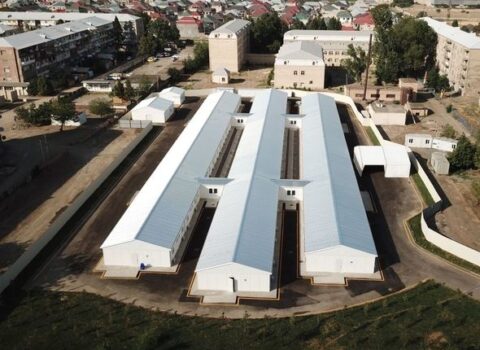 Gəncədə modul tipli xəstəxananın açılışı oldu – FOTO