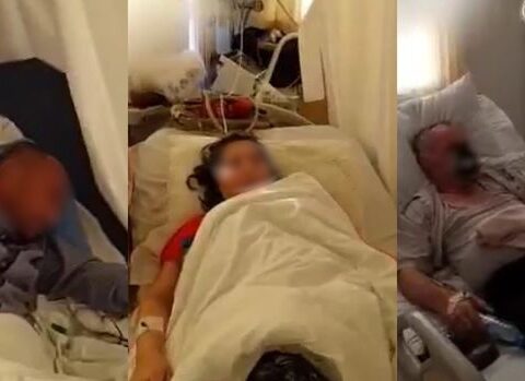 Azərbaycanda daha bir xəstəxanadan koronavirus xəstələrinin görüntüləri yayıldı – VİDEO