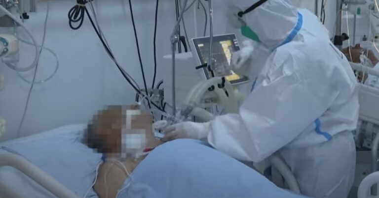 Azərbaycanda koronaviruslu xəstələrin dəhşətli görüntüsü: Boğulurlar – VİDEO Azərbaycanda koronaviruslu xəstələrin dəhşətli görüntüsü: Boğulurlar – VİDEO