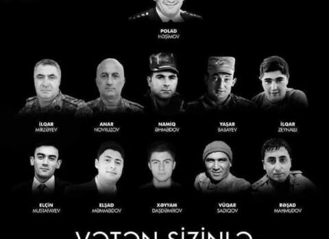 Bir tarix yazıldı Tovuzda dünən,  Polad var, İlqar var səhifəsində – Şəhidlərə yazılan ŞEİR