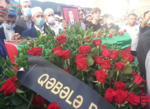 Şəhid general-mayor Polad Həşimovla vida mərasimi keçirildi – Fotolar