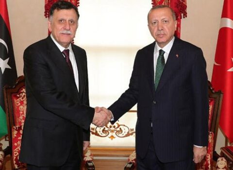 Ərdoğan Liviyanın Baş nazirini qəbul etdi