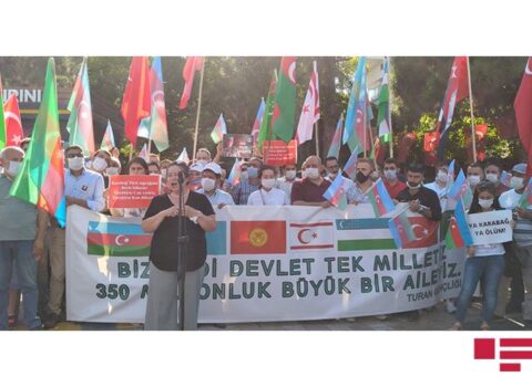 Türkiyənin Kayseri şəhərində Azərbaycana dəstək mitinqi keçirilib – FOTOSESSİYA