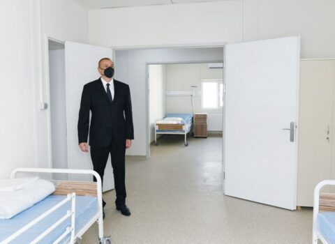 Prezident İsmayıllıda modul tipli xəstəxananın açılışında iştirak etdi – YENİLƏNİB