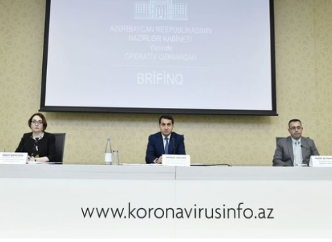 Operativ Qərargah brifinq keçirir – CANLI YAYIM