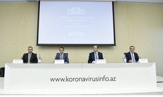 Operativ Qərargah brifinq keçirir – CANLI YAYIM Operativ Qərargah brifinq keçirir – CANLI YAYIM