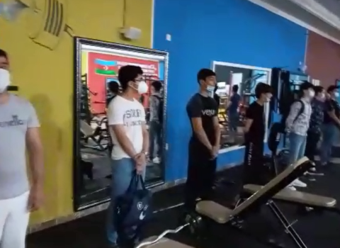 Yevlaxda qanunsuz işləyən trenajor zalı aşkarlandı