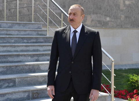 Prezident Balakəndə səfərdədir