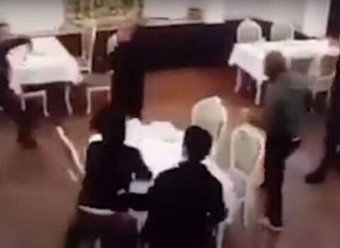 Ermənilər Moskvada azərbaycanlıların restoranına hücum etdi – VİDEO