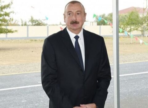 İlham Əliyev İsmayıllıda təməlqoyma mərasimində