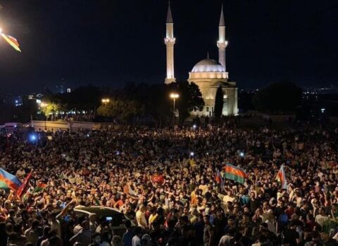 Yürüş gecəsi təxribat törədənlərin daha bir neçəsi saxlanıldı – FOTOLAR