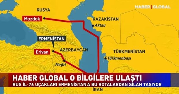 “Haber Global”: Azərbaycan-Türkiyə birliyindən narahat olan Rusiya Ermənistanı müharibəyə hazırlayır – VİDEO “Haber Global”: Azərbaycan-Türkiyə birliyindən narahat olan Rusiya Ermənistanı müharibəyə hazırlayır – VİDEO