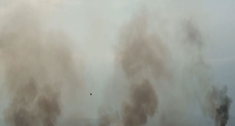 Ermənilər Azərbaycan ərazilərində yanğın törətdi Ermənilər Azərbaycan ərazilərində yanğın törətdi