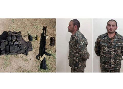 MN erməni diversantın üzərindən götürülən ləvazimatları AÇIQLADI