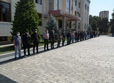 Ceyranbatan məscidinin axundu və 28 nəfər saxlanıldı – FOTO