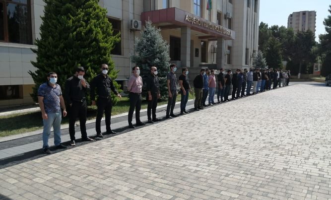 Ceyranbatan məscidinin axundu və 28 nəfər saxlanıldı – FOTO Ceyranbatan məscidinin axundu və 28 nəfər saxlanıldı – FOTO