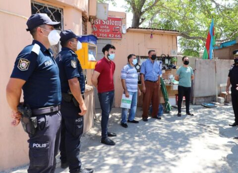 Paytaxt polisi reyd keçirdi – FOTOLAR