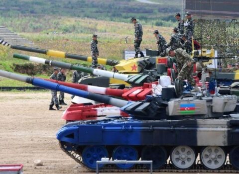 Azərbaycan tankçıları beynəlxalq yarışda erməni tankını vurdu