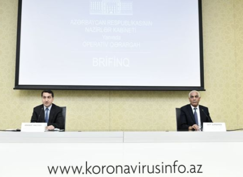 Operativ Qərargah mətbuat konfransı keçirir – CANLI YAYIM