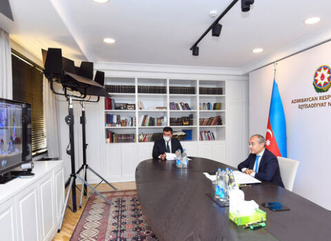 Mikayıl Cabbarov iranlı nazirlə onlayn görüş keçirdi – FOTO