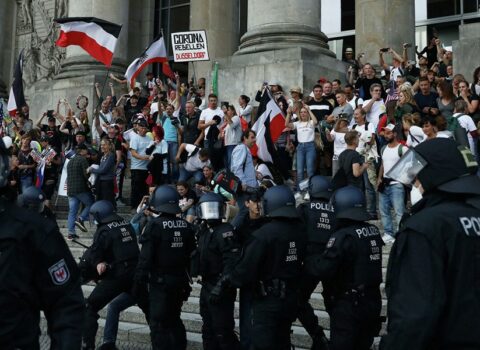 Berlində yüzdən çox aksiya iştirakçısı tutuldu