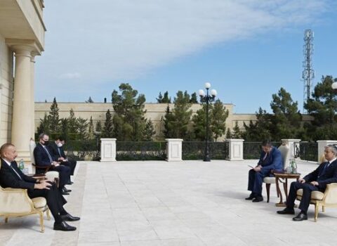 Prezident Özbəkistan səfirini qəbul etdi – FOTOLAR