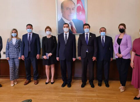 Tural Gəncəliyev Erkan Özoralla görüşdü – FOTO