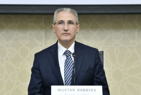 “Gəlin elə qərarlar qəbul edək ki, ədalət prinsipi pozulmasın” — Nazir Muxtar Babayevə…