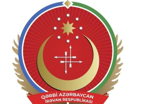 Qərbi Azərbaycan Dövlətinin gerbi təsdiqləndi – FOTO