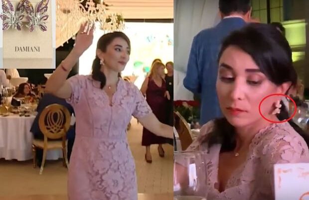 Ombudsmanın Ramiz Mehdiyevin nəvəsinin toyunda taxdığı sırğa sərvət dəyərindədir – FOTO Ombudsmanın Ramiz Mehdiyevin nəvəsinin toyunda taxdığı sırğa sərvət dəyərindədir – FOTO