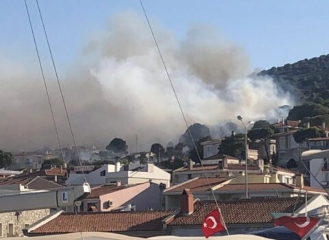Türkiyədə güclü yanğın