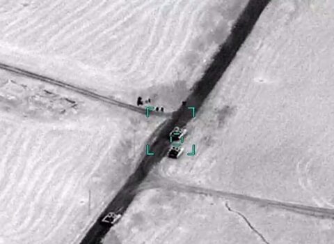 Ordumuz növbəti düşmən tanklarını məhv etdi – FOTO
