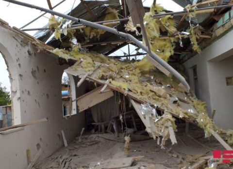 Ermənilər Ağdamda yaşayış məntəqəsini atəşə tutdu – FOTO