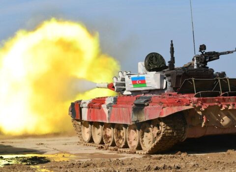 Azərbaycan tankçıları Rusiya və Çinlə yarışacaq – FOTOLAR
