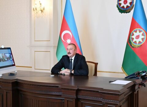 Prezident İlham Əliyev “60 dəqiqə” proqramında sualları cavablandırdı – FOTO