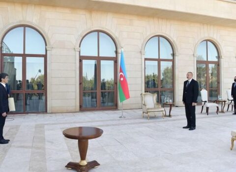 Prezident Yaponiya səfirini qəbul etdi – FOTO