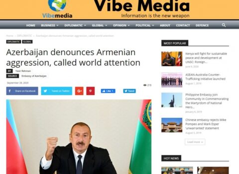 Avstraliya mətbuatı Hikmət Hacıyevin cəbhədəki erməni təxribatı barədə bəyanatına xüsusi yer ayırıb