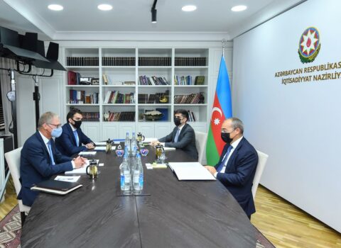 Mikayıl Cabbarov Volfqanq Maniqi qəbul etdi – FOTO