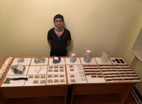 Sərhədi pozanlar külli miqdarda narkotiklə saxlanıldı – FOTO