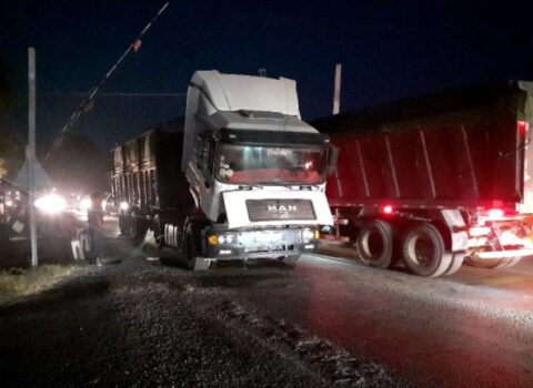 Bakı – Qazax yolunda hərəkət dayandı – FOTO
