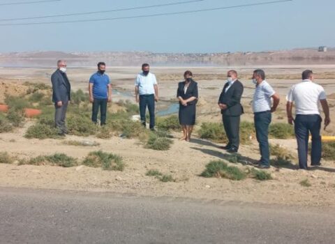 İcra başçısı “Zəli gölü”nə gəldi — Vəziyyət yerində araşdırıldı