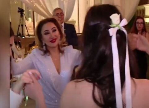 Ramiz Mehdiyevin nəvəsinin qalmaqallı toyundan yeni görüntülər — VİDEO