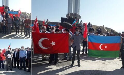 İğdırda Azərbaycana dəstək aksiyası təşkil edildi
