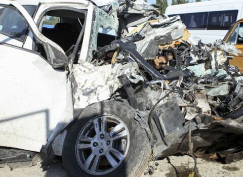 Goranboyda iki minik avtomobili toqquşdu: 11 yaralı