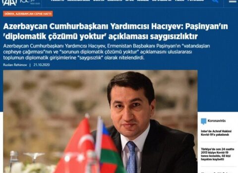Türkiyə mediası: Azərbaycan xalqı Ermənistanın vəhşiliyinə qarşı daha sıx birləşir