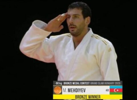 Azərbaycan cüdoçuları Macarıstanda 1 qızıl, 2 bürünc medal qazanıblar