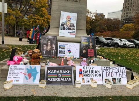 Kanadada xalqımızla həmrəylik aksiyası keçirilib