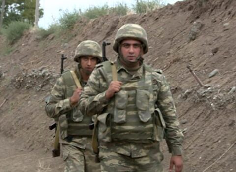 Düşməni məhv edən əsgərlərimiz: “Hamımızda ruh yüksəkliyi var”