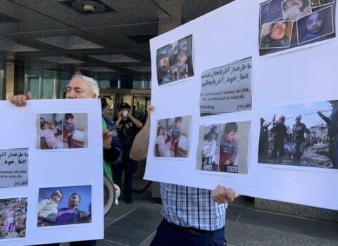Vaşinqtonda Bayramov və Pompeonun görüşü zamanı  ermənilər təxribat törətmək istədi – FOTO 